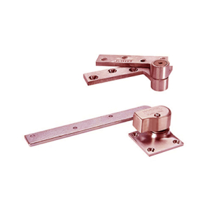 Rixson 147 RH Offset Pivot Set, Dark Oxidized Satin Bronze, Oil Rubbed Finish