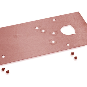 Rixson 284720 28/328/428 Floor Plate, Dark Oxidized Satin Bronze, Oil Rubbed Finish
