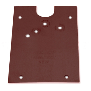 Rixson 274750R 27/127 S Floor Plate, Dark Oxidized Satin Bronze, Oil Rubbed Finish