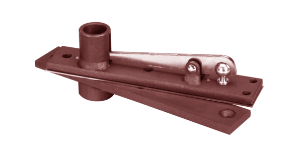 Rixson H340 Heavy Duty Center Hung Top Pivot, Dark Oxidized Satin Bronze, Oil Rubbed Finish