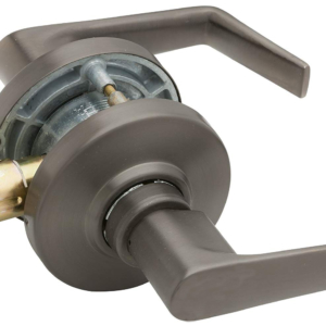 Schlage AL40S SAT 613 AL Series Lock with Bath/Bedroom Privacy Lock