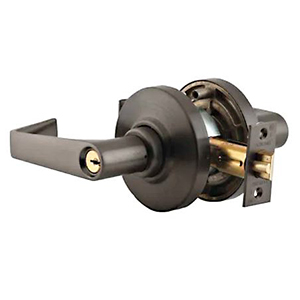 Schlage AL53PD-SAT Entrance Door Lever Set, 613
