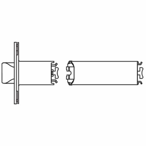 Schlage 43-005 5" Backset Extension Link