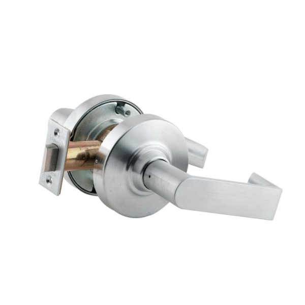 Schlage ND10S RHO 626 Heavy Duty Passage Lever Set - RHO Lever, Satin Chrome