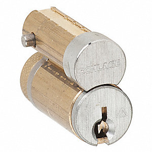 Schlage 23-030 C Conventional Full Size Interchangeable Core in Satin Chrome