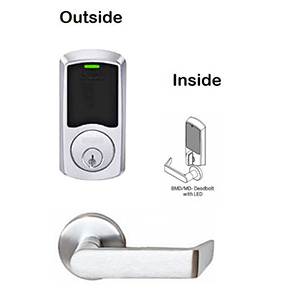 Schlage LEBMD-GRW-P-06A-626 Wireless Mortise Lock