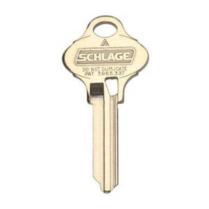 Schlage 35-269-S123 CTRL Key Blank - ACCESS HARDWARE