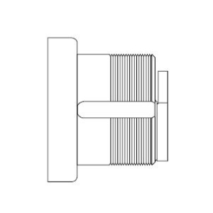 Schlage 20-001 114 F Mortise Cylinder For Schlage L Series Mortise Locks, 613