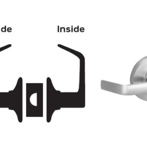 Schlage AL10S SAT 626 AL Series Grade 2 Cylindrical Lock