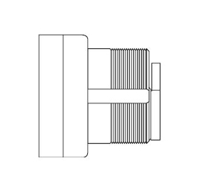 Schlage 30-137-613 SFIC Mortise Cylinder less core