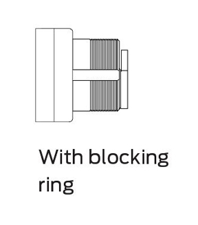 Schlage 30-138-C-613 Mortise Cylinder with FSIC core for L Series in C Keyway, 625 - Oil Rubbed Bronze Schlage 30-138-C-613 Mortise Cylinder with FSIC core for L Series in C Keyway, 625 - Oil Rubbed Bronze