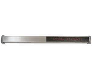 Schlage 672 Schlage 36" Touchbar Black pushpad Schlage 672 Schlage 36" Touchbar Black pushpad