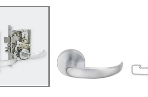 Schlage L9010 17B 626 Mortise Passage Set