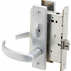 Schlage L9040 17L 626 Mortise Privacy Set