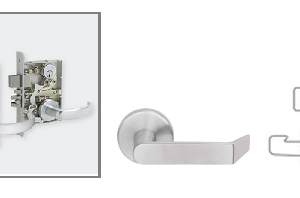 Schlage L9050L 06A 626 Mortise Office and Inner Entry Lock