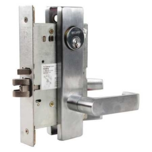 Schlage L9050P 06L 626 Mortise Lock with C keyway and L Escutcheon