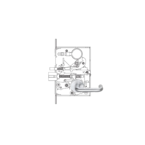 Schlage L9070L 03A 625 Mortise Lock Less Cylinder Classroom Function