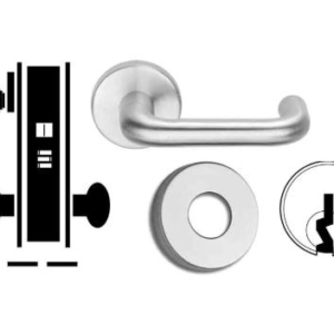 Schlage L9080P 03A 626 Mortise Lock