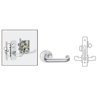 Schlage L9080P 03B 625 C keyway mortise lock bright chrome