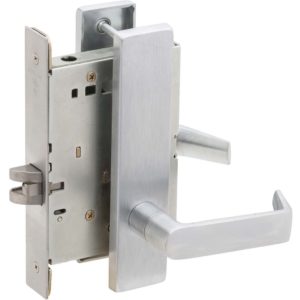 Schlage L9453L-06L less core, mortise lock, satin chrome