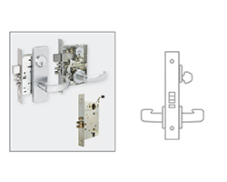 Schlage L9092 Mortise Lock, Electrically lock/unlock 12/24VDC with Request to Exit