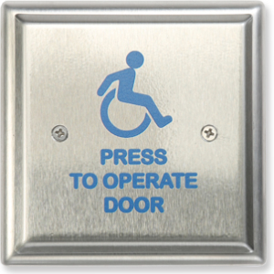 MS Sedco 59-HSS Square Push Plate Switch