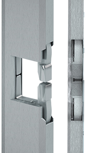 Trine 4850-LCD-32D Low Current Draw Surface mounted strike for Rim Panic Devices.