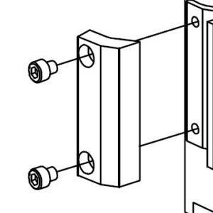 Von Duprin 900344 DS Tripper Extension and Connector