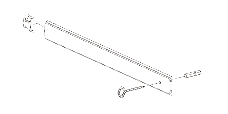 Von Duprin 050114 313 HEXDG KIT 33/99 Hex Dogging Conversion Kit