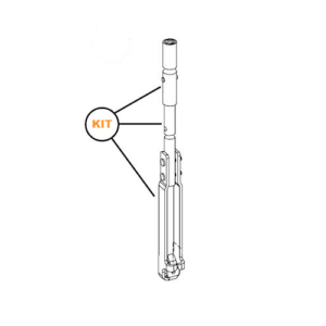 Von Duprin 050519 (3347A) ADJ TOP ROD Adjustable Top Rod Kit