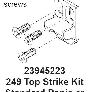 Von Duprin 249 (23945223) TOP STRIKE Vertical Cable Top Strike