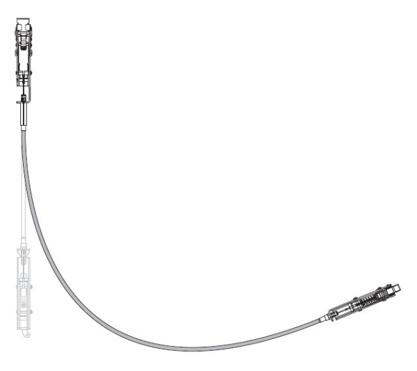 Von Duprin 49  BOTTOM CABLE 47250179