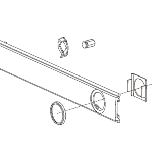 Von Duprin 050132 28 35/98 CD KIT Cylinder Dogging Conversion Kit